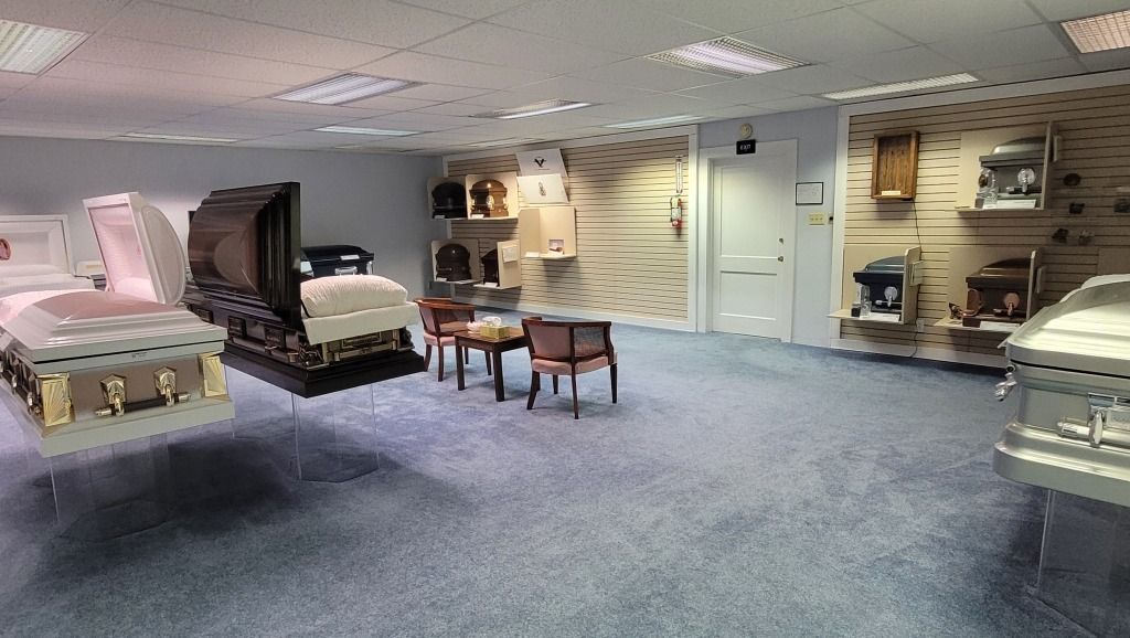 Ballard Funeral Home & Crematory - Casket Showroom