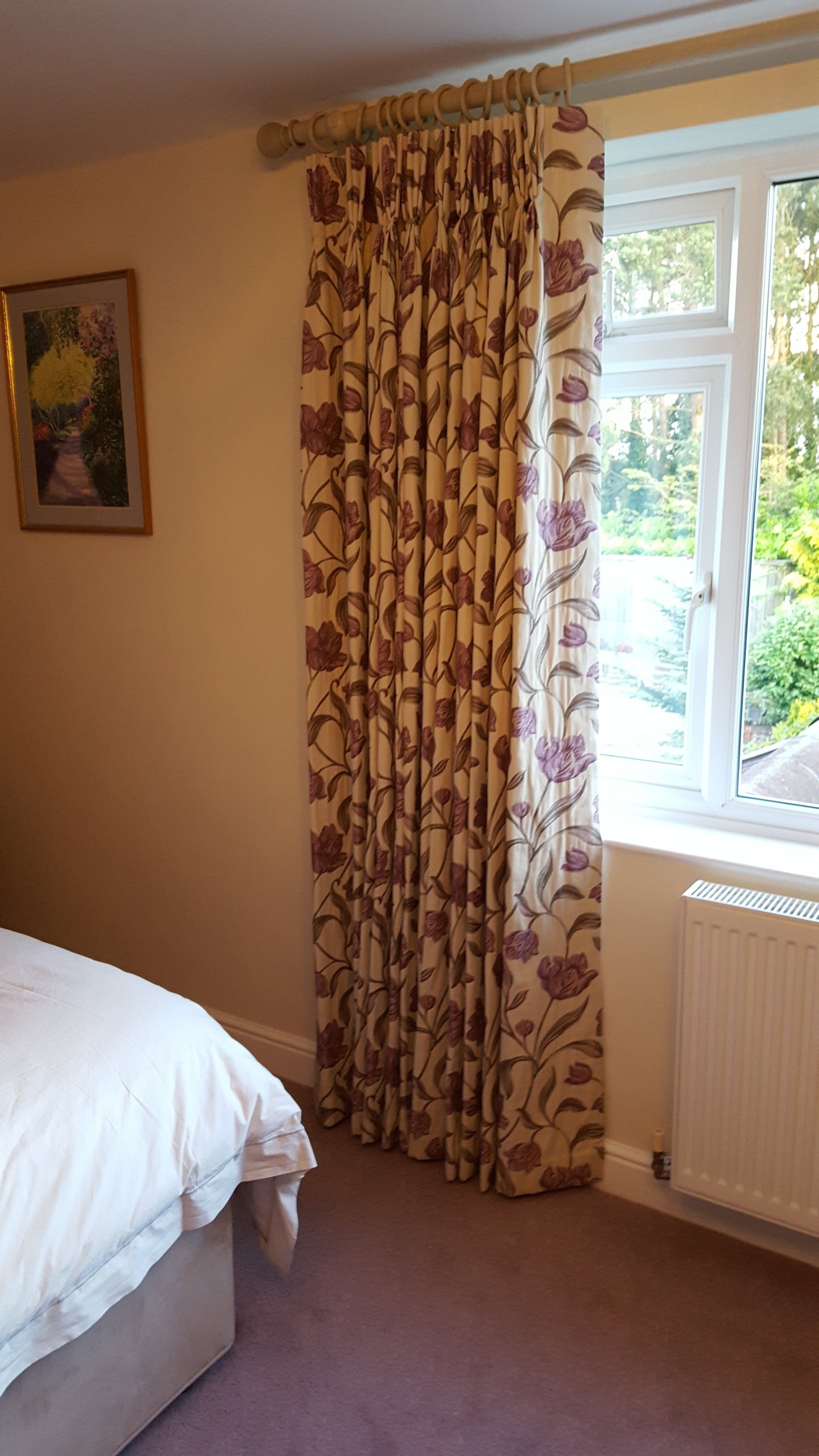 Handcrafted curtains
