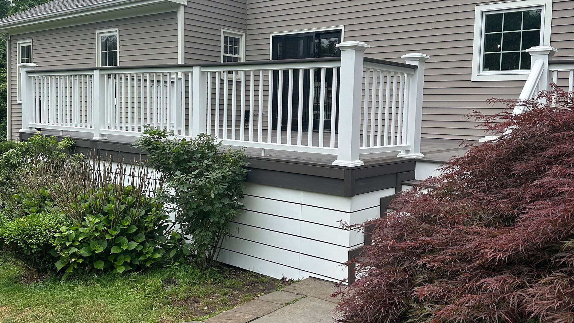 outdoor space builders ct deck project