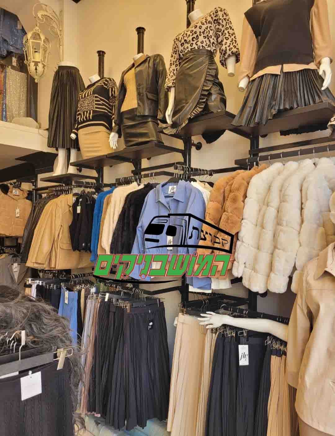 מערכת תליה לחנות