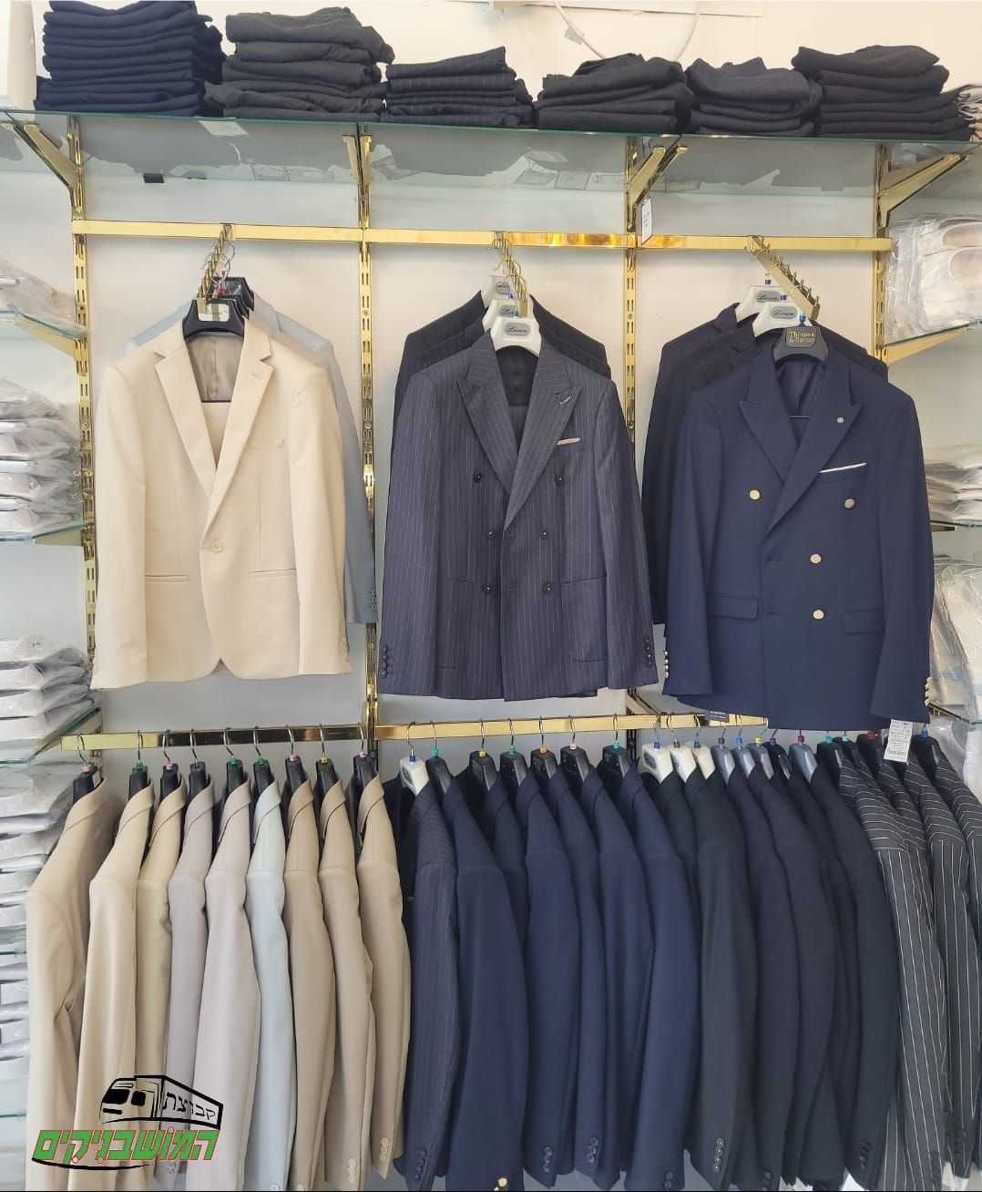 מערכת תליה לחנות