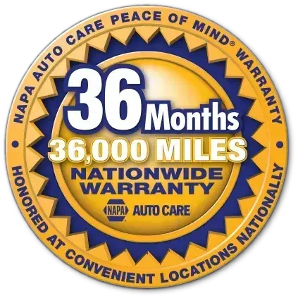 NAPA Warranty | Brady's Auto Repair