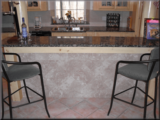 Countertop bar - North Providence, Rhode Island - Imperial Tile