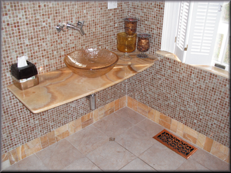 Bathroom tile - Tile, Granite, Stone and Marble Countertop and Tile Imperial Tile - North Providence, Rhode Island