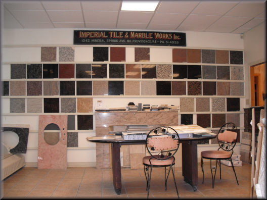 Showroom - Tile, Granite, Stone and Marble Countertop and Tile Imperial Tile - North Providence, Rhode Island