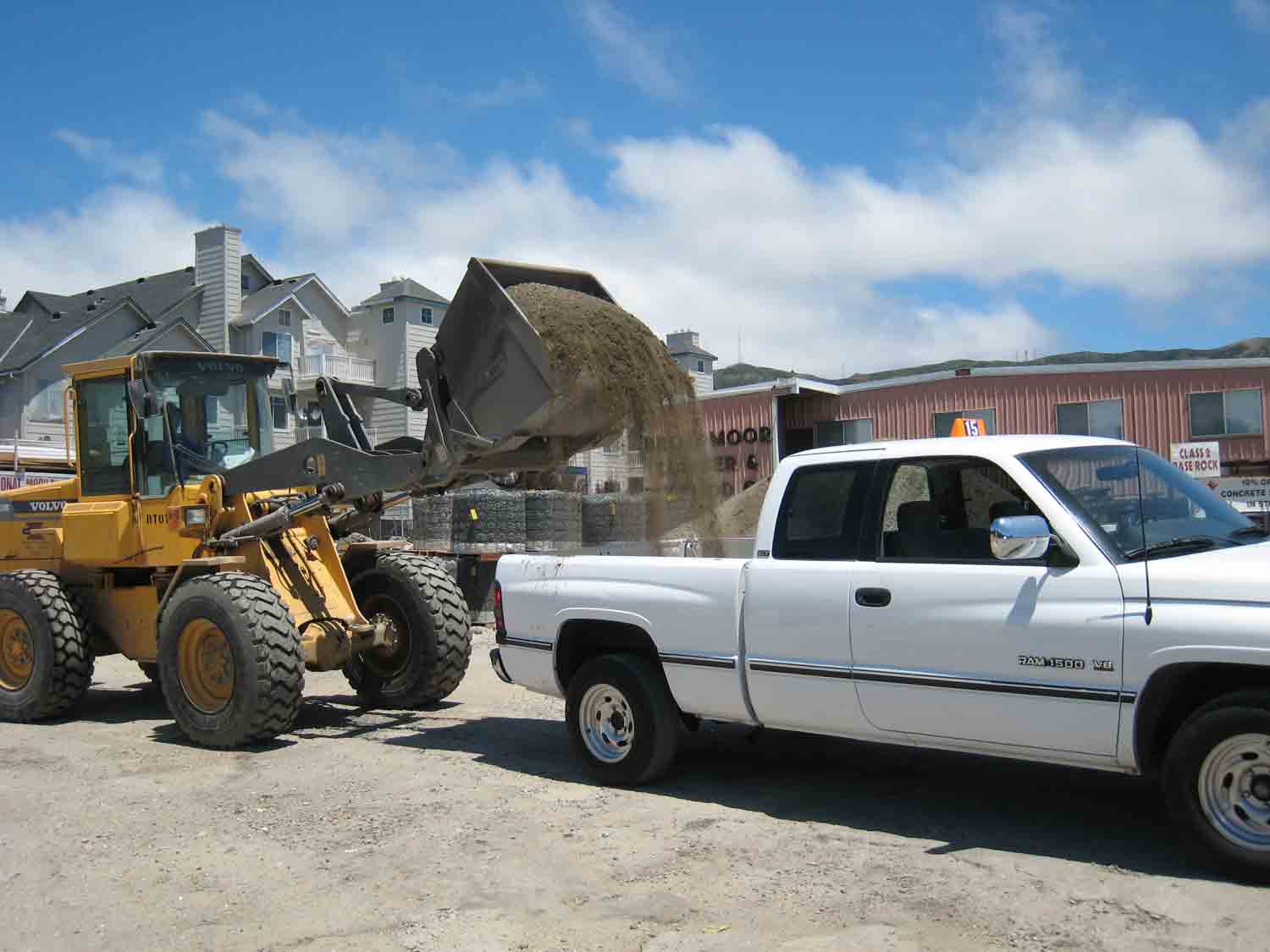 Bulldozer Transfering Sand — Sand in South San Francisco, CA