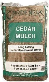 Cedar mulch