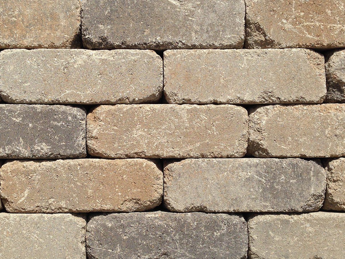 Gray Charcoal Tan Roman Stone — Bricks in South San Francisco, CA