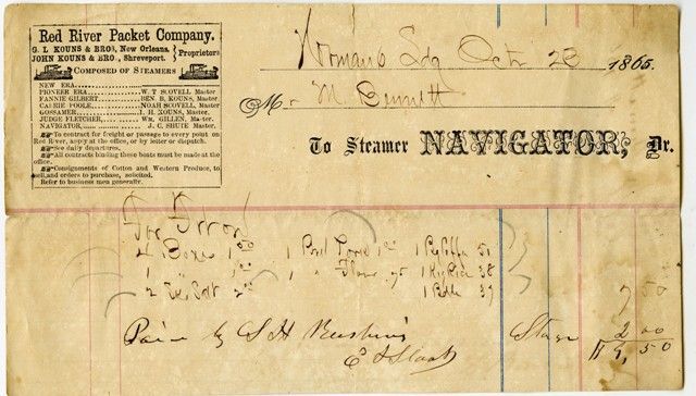 A piece of paper that says navigator on it