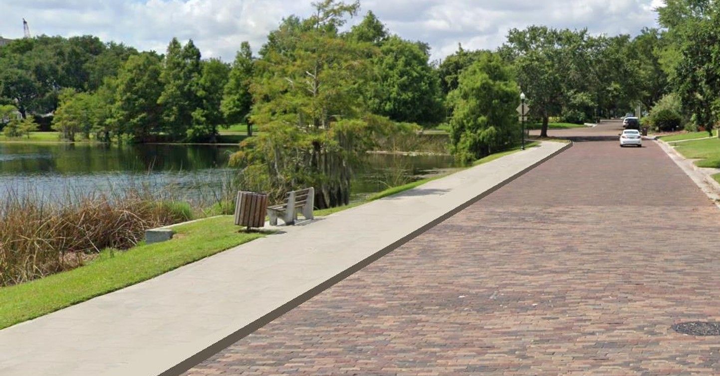 Packing District Active Transportation Rendering