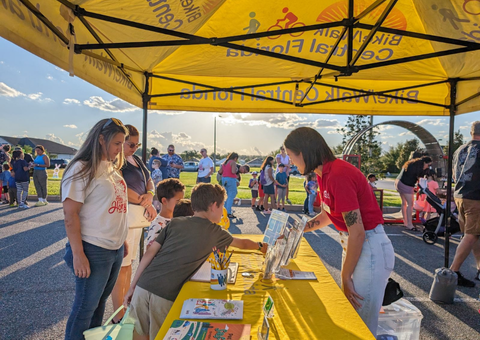 Interactive regional trail map