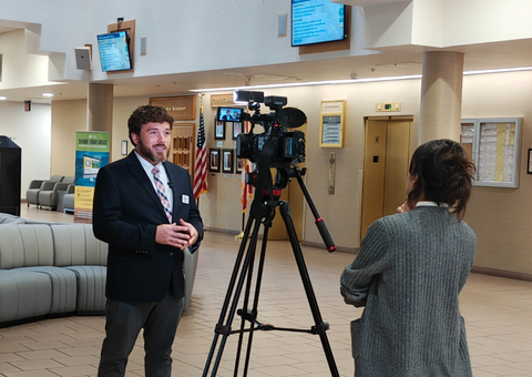 Interactive regional trail map