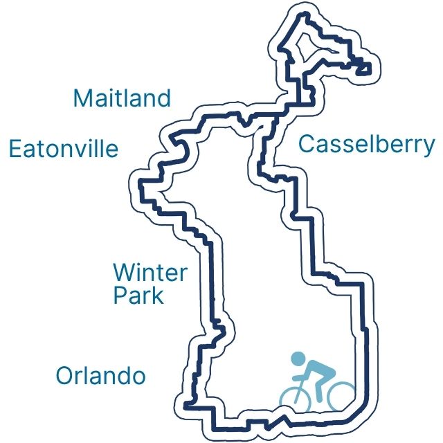 BIKE 5 route map