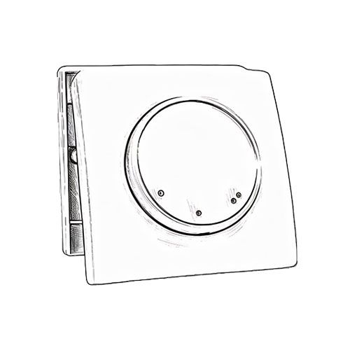 Fan switches and potentiometers