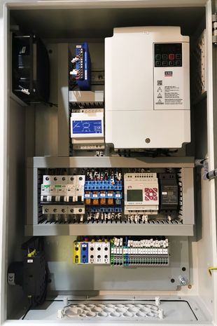 hvac electrical control panel