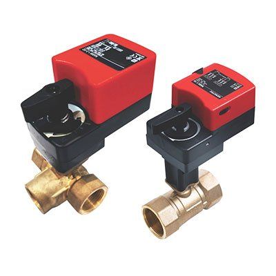 CHARACTERIZED CONTROL VALVES WITH ACTUATORS