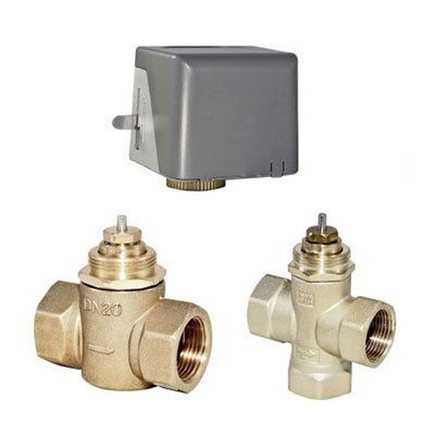 ZONE VALVES WITH ON-OFF ACTUATOR