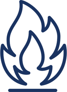 icona allarme incendio