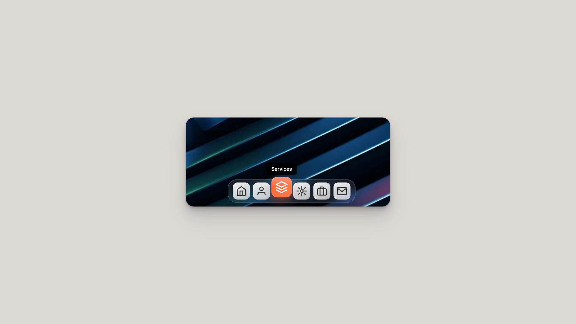 Custom Fixed Nav Bar