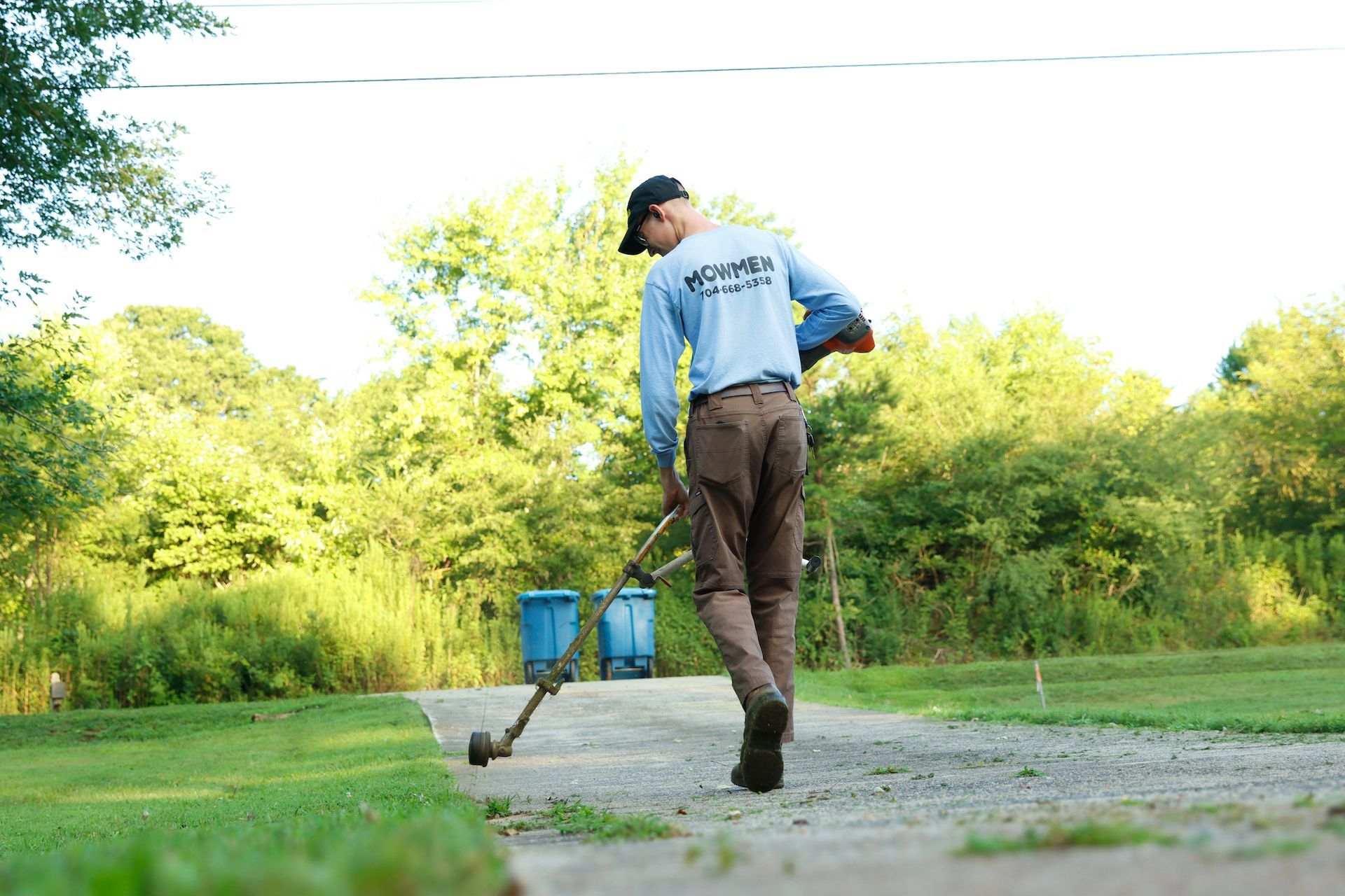 Lawn Care service on riding lawn mower