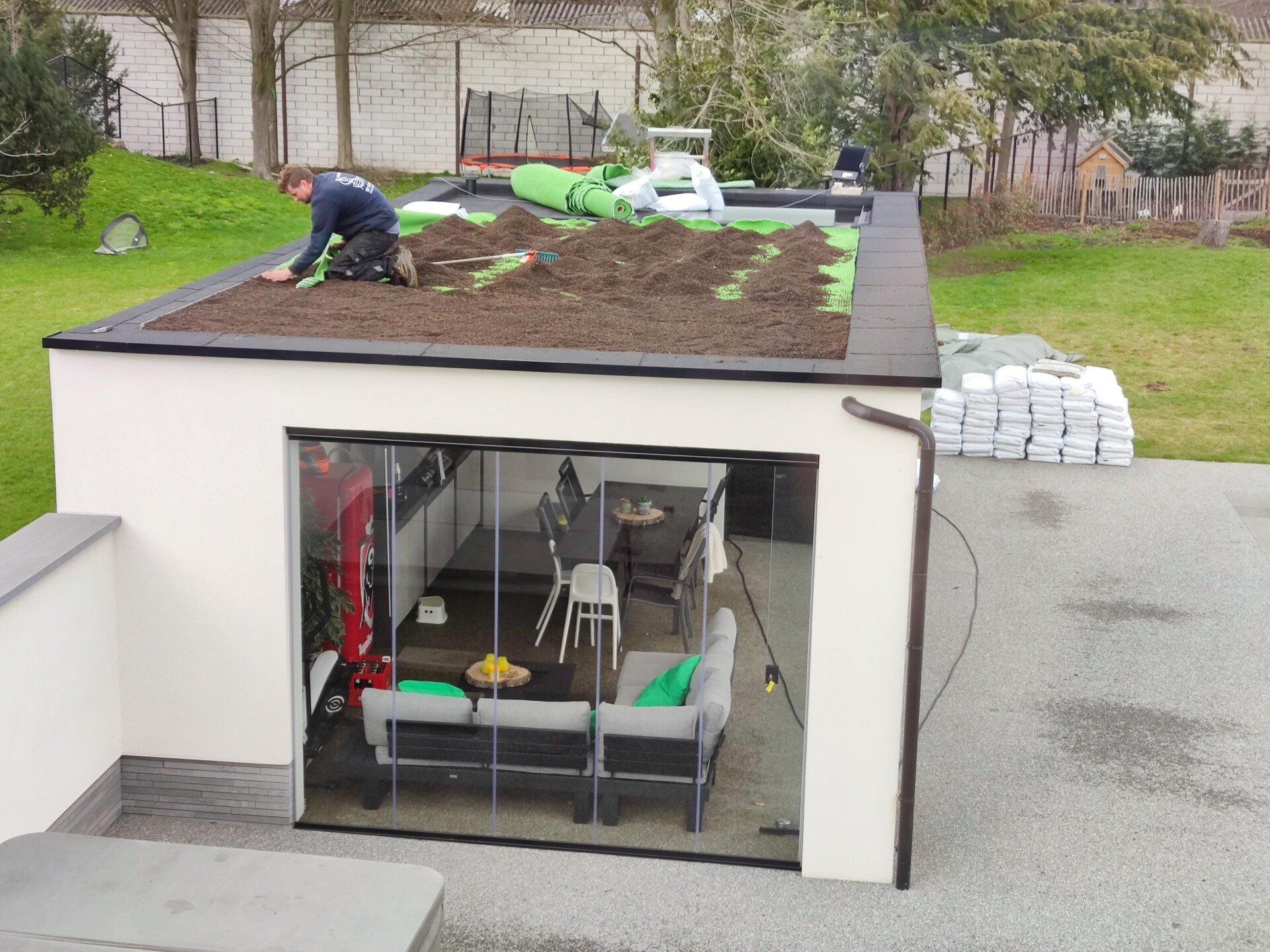 Substraatlaag aanleggen