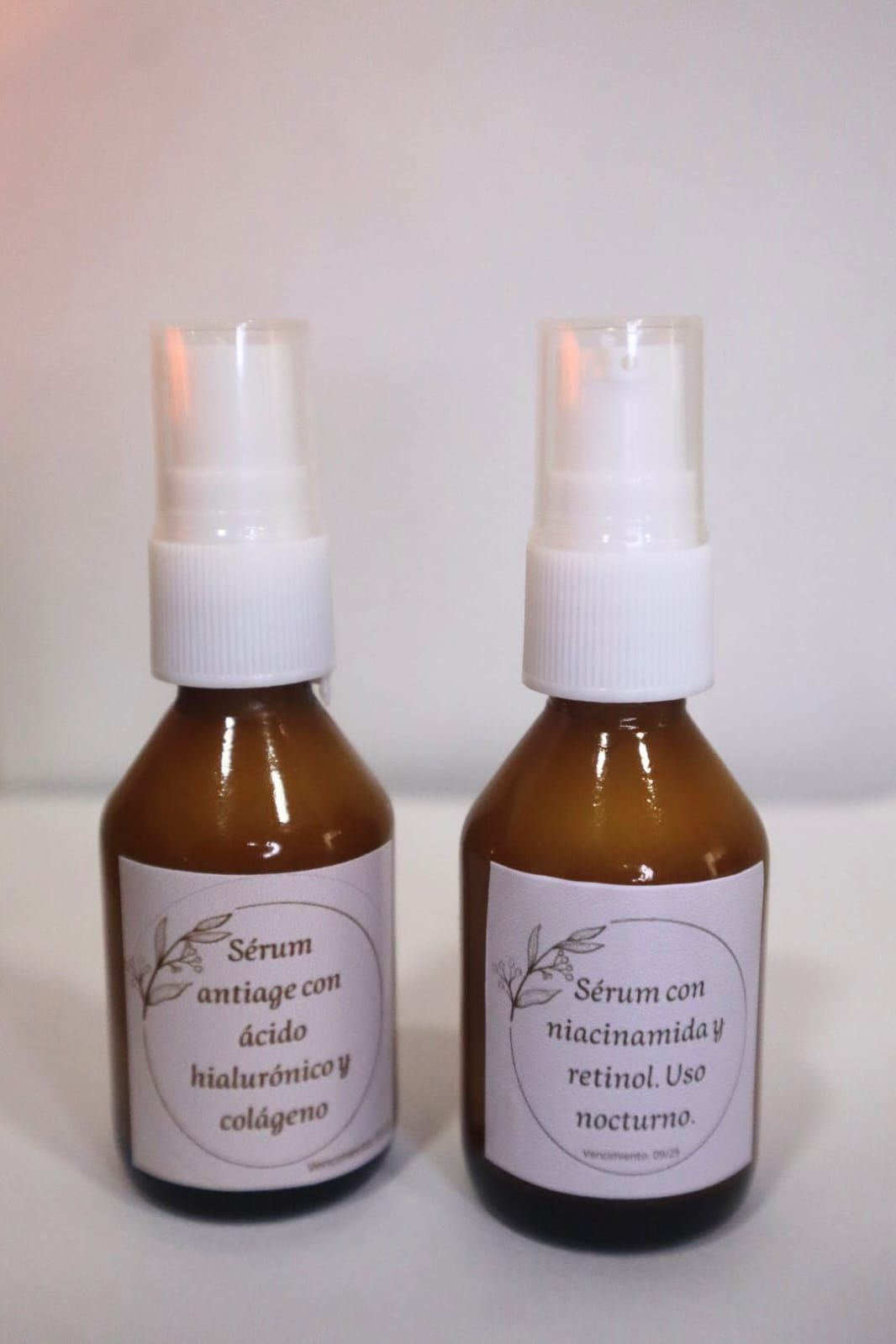 Sérum nocturno con niacinamida y retinol