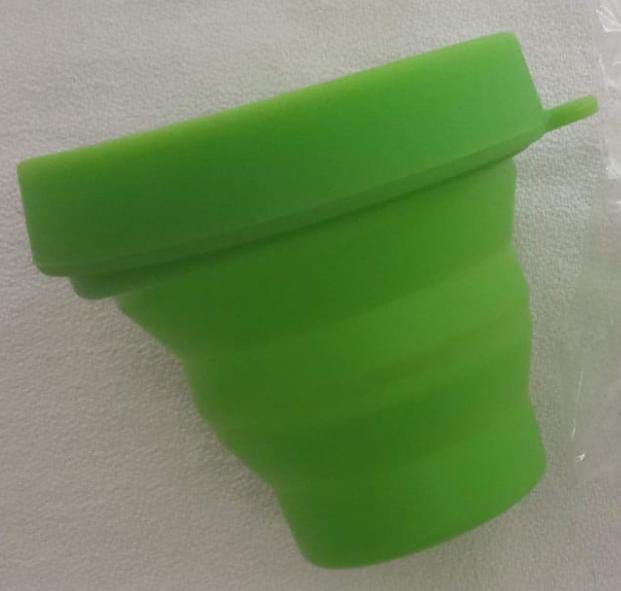 Esterilizador plegable de silicona para la copa menstrual