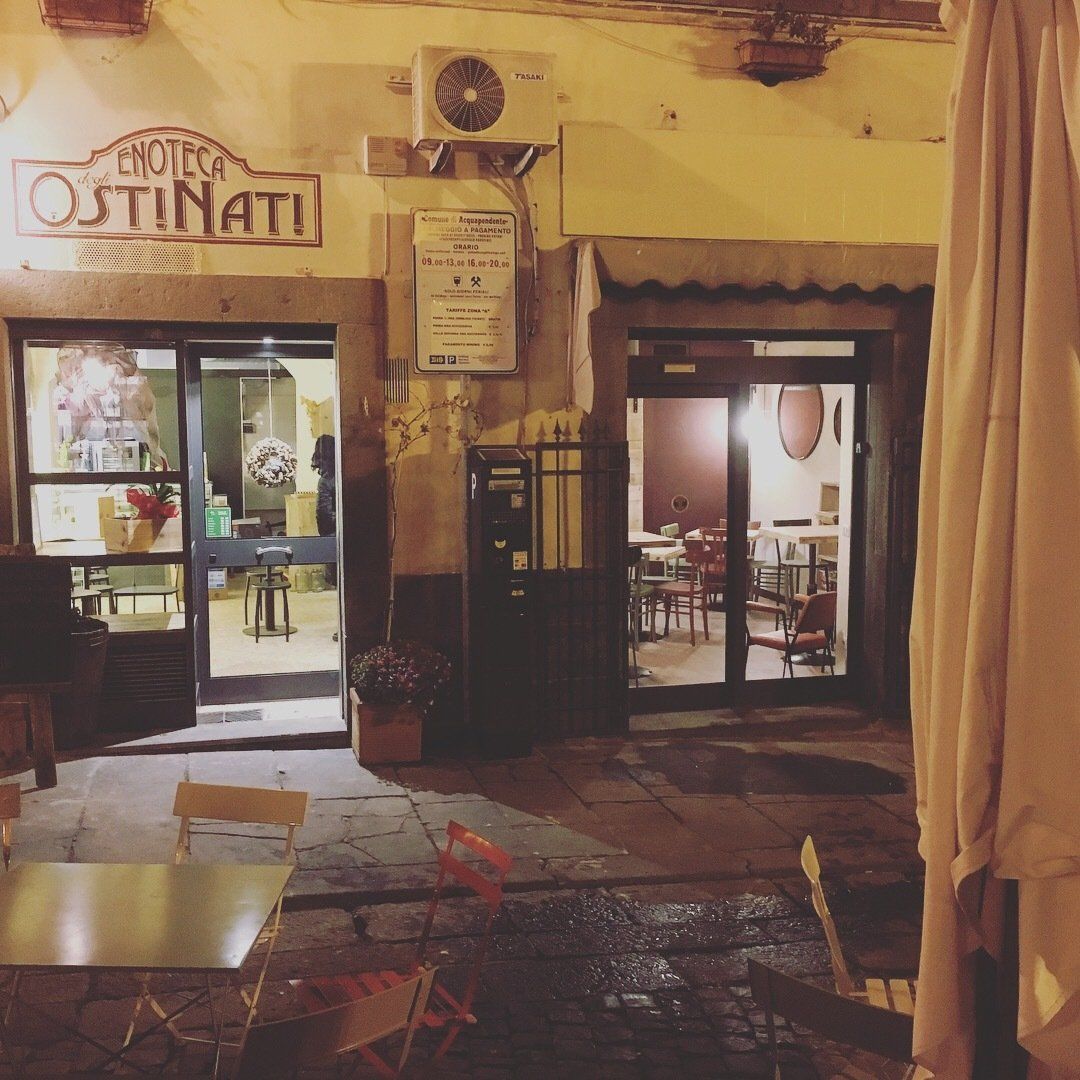 ingresso enoteca degli ostinati acquapendente