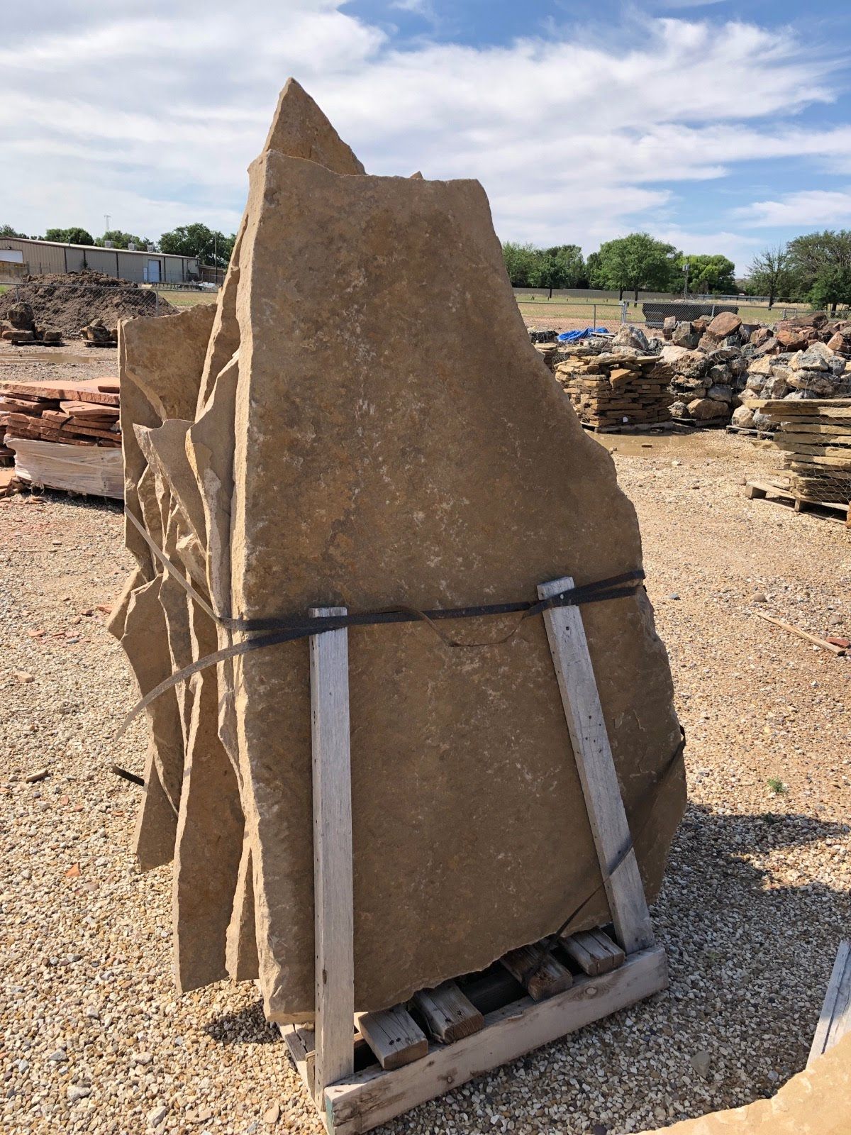 big cut of flagstones