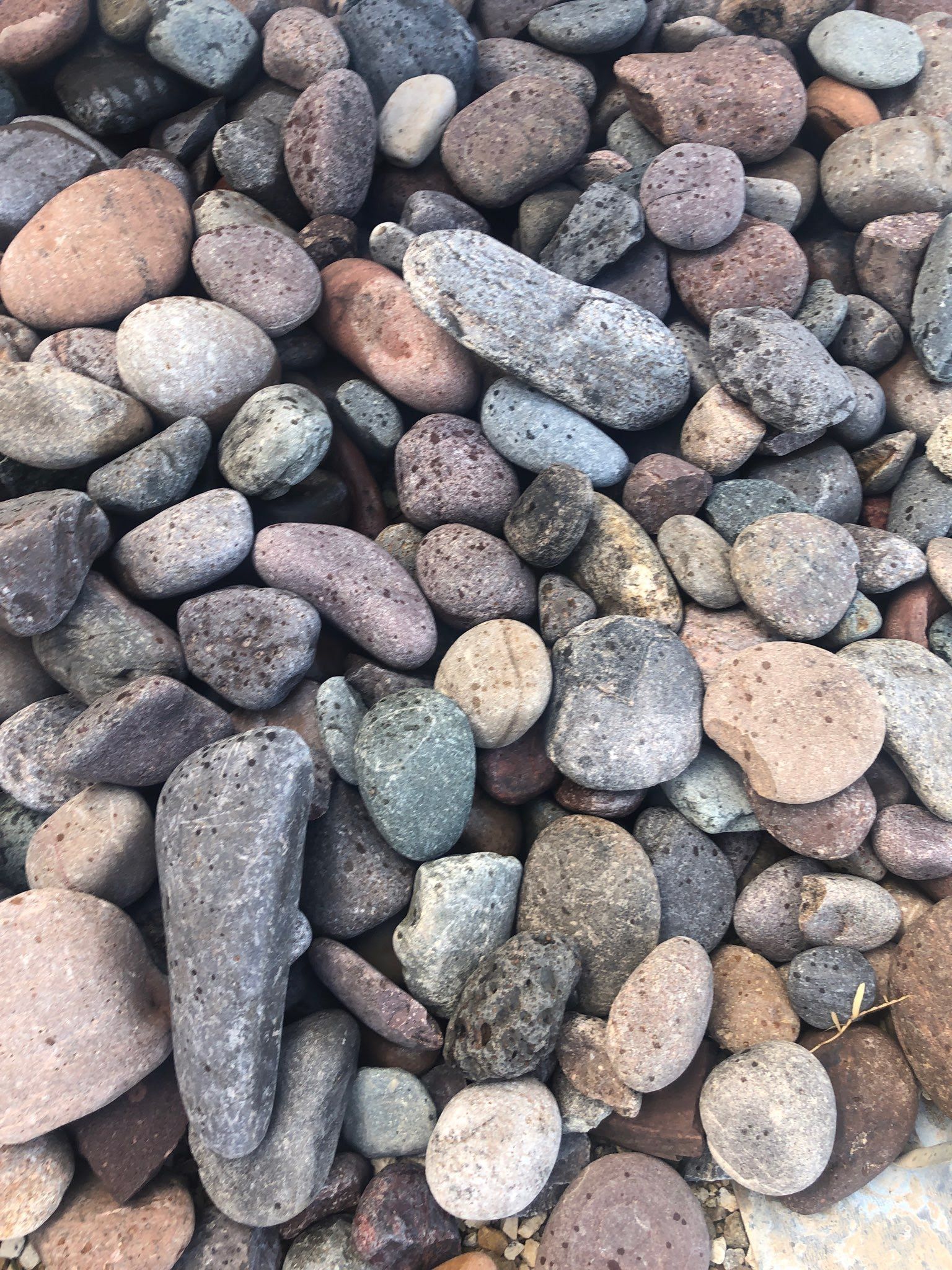 river stones