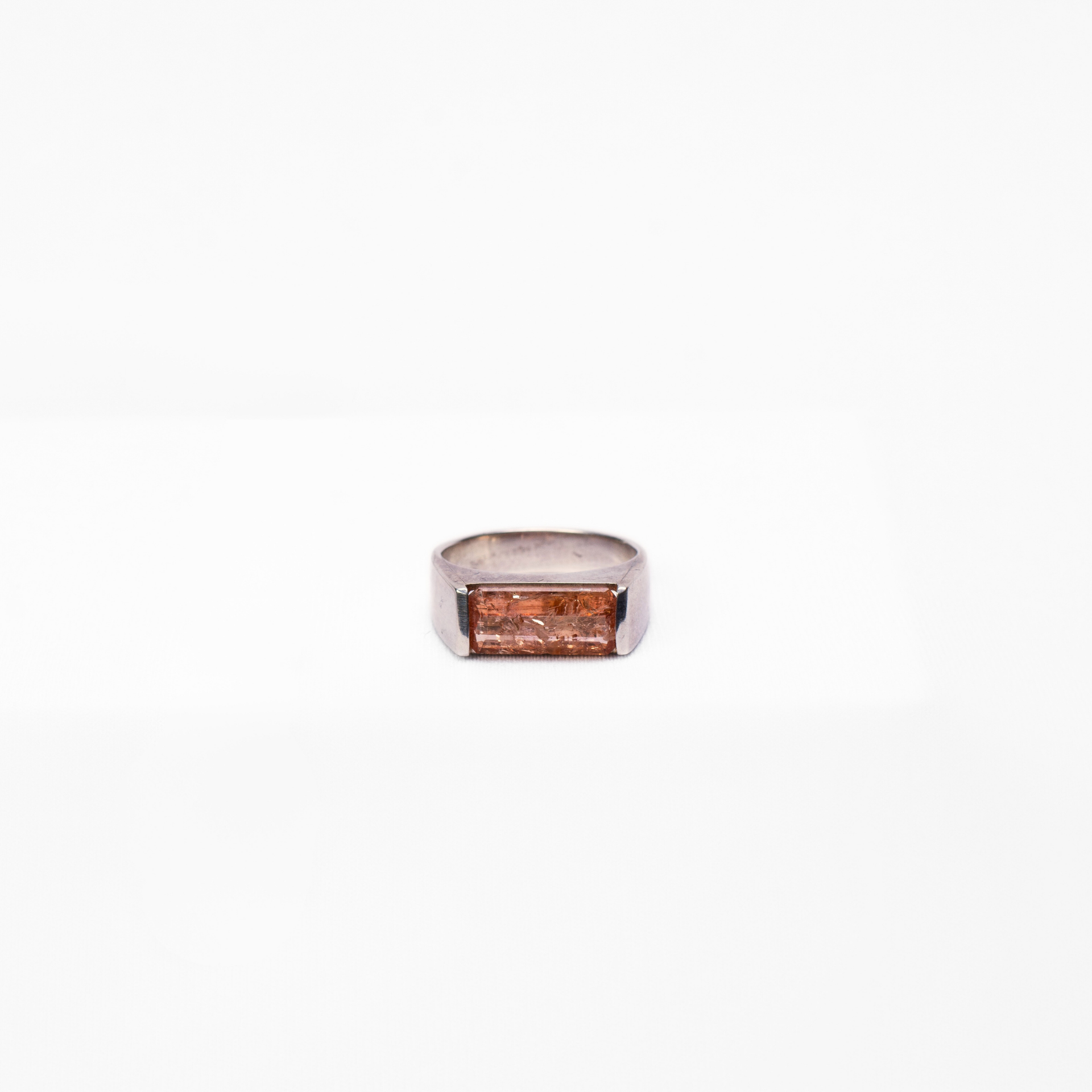 Men’s Imperial Topaz Ring in Silver