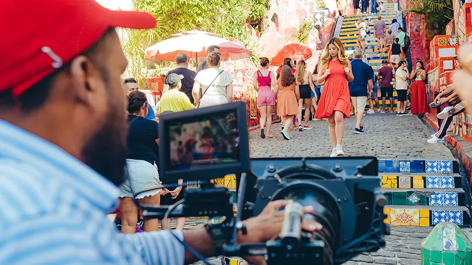 Filming a Bollywood music video in Brazil with Story Productions