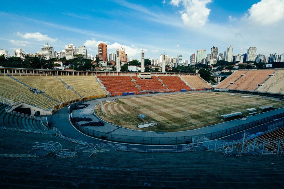 Campo do Estádio do Pacaembu