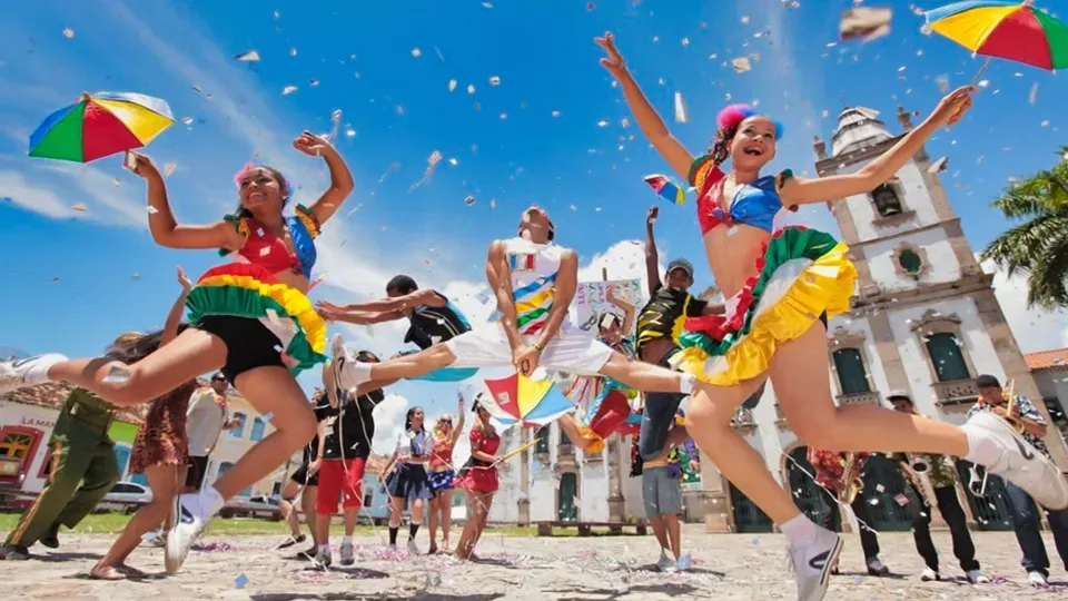 Frevo dancers