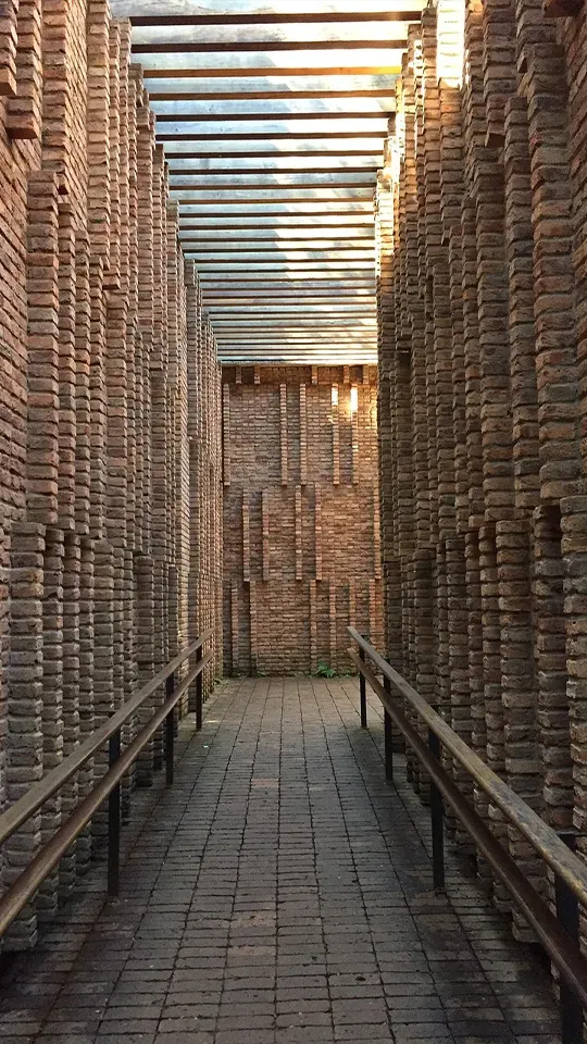 Unique architecture in Inhotim