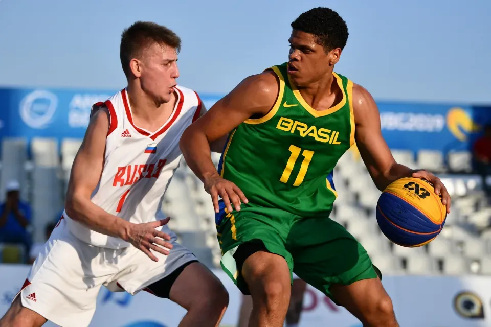 Brazilian men's basketball match
