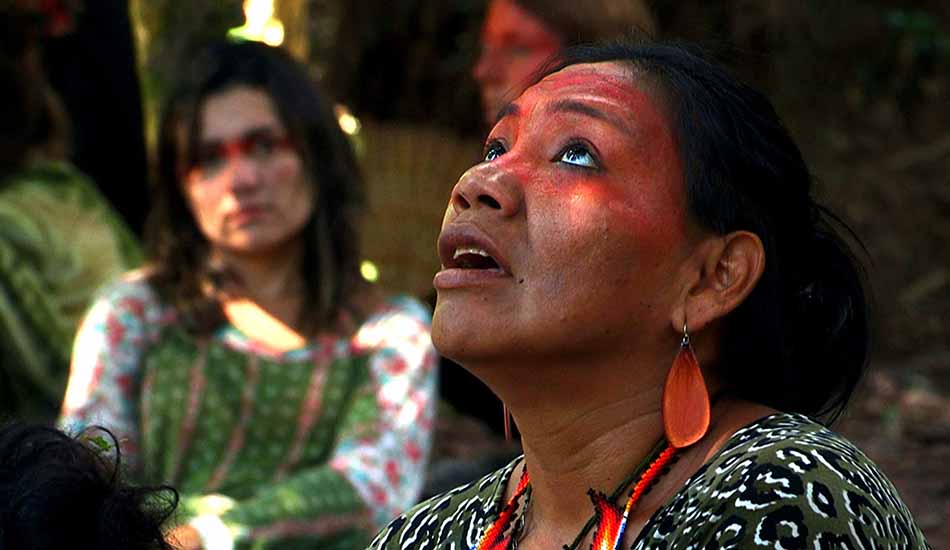 indigenous woman filmed in french documentary