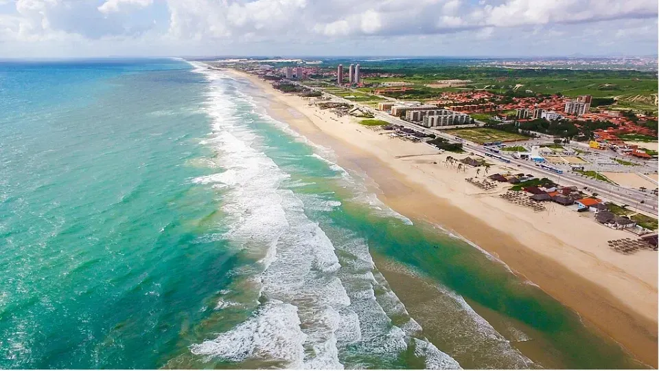 Praia do Futuro, one of the best locations to shoot in Fortaleza