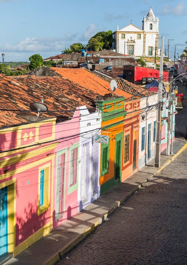 A Recife, la beauté de l’architecture coloniale est rehaussée par les bâtiments modernes.
