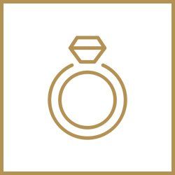 Icona anello con diamante