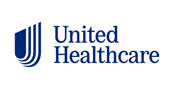 United Healthcare logo: Blue emblem with stylized lines and text 