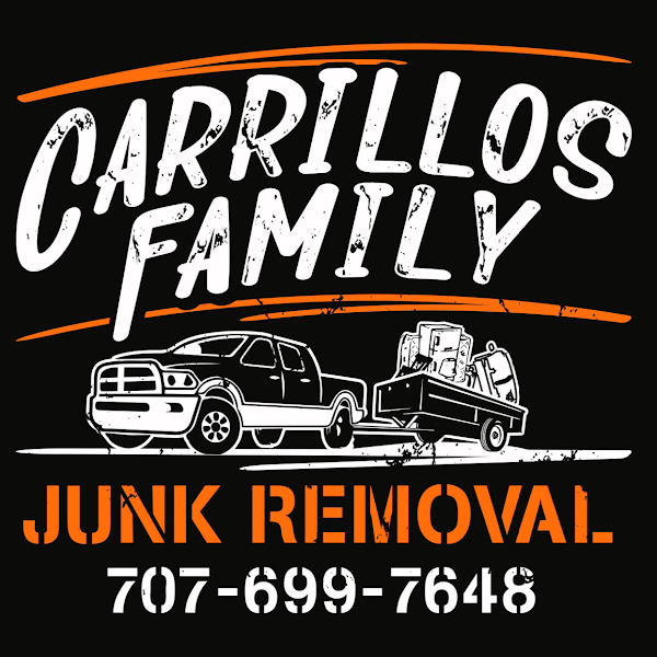 Carrillo's family junk removal banner