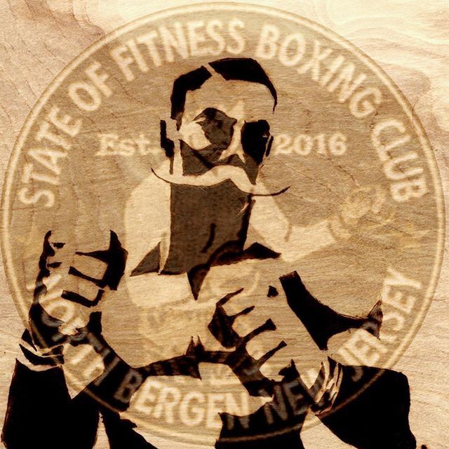 A logo for the state of fitness boxing club