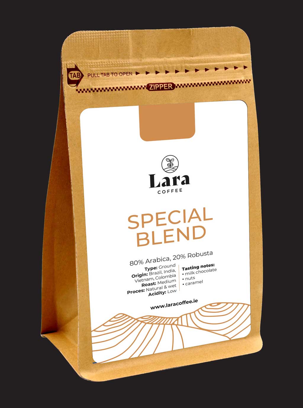 Special Blend of Pura Arabica Coffee Blends in 200g bag