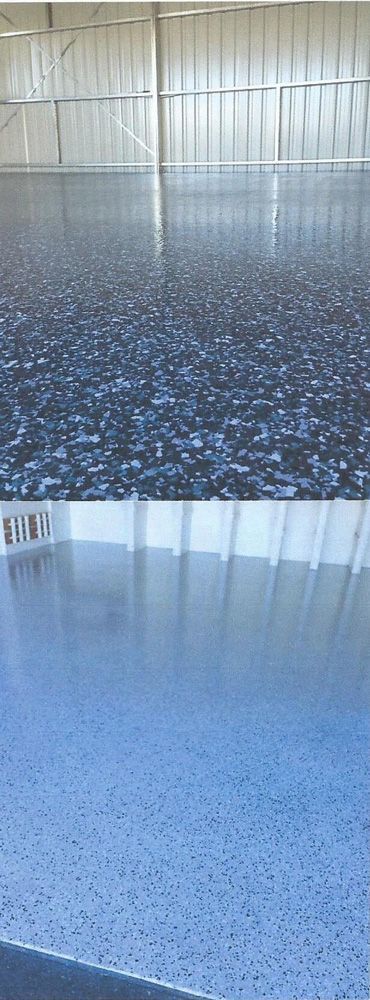 Seamless Flooring With Metal Covering in Background — Painting service in Yeppoon, QLD