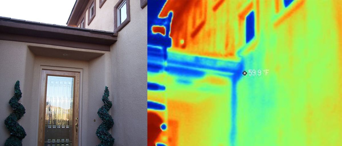 thermal services visual example of a single family home 