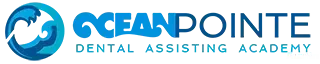The logo for oceanpointe dental assisting academy