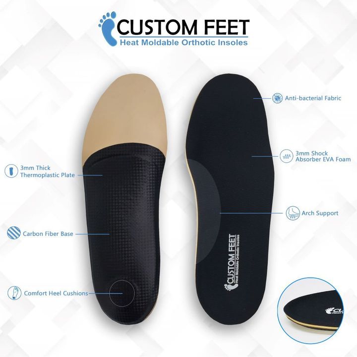 Custom insoles fitting. 