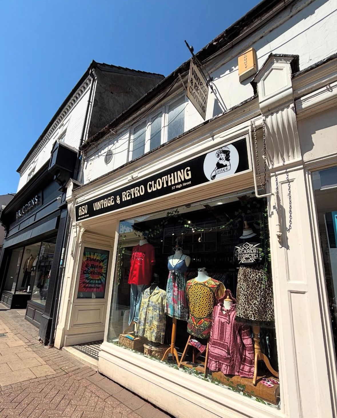 Ahoy Sailor Vintage shop front