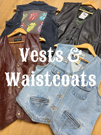 Vintage vests & waistcoats
